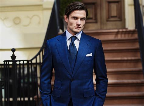navy blue suit navy blue tie